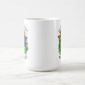 Lyme Disease Awareness Ribbon Kaffeetasse (Mittel)