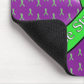 Lyme Disease Awareness Ribbon Maus Pad Mousepad (Ecke)