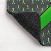 Lyme Disease Awareness Ribbon Maus Pad Mousepad (Ecke)