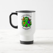Lyme Disease Awareness Ribbon Reisebecher (Links)