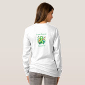 Lyme Disease Awareness Ribbon T-Shirt (Schwarz voll)