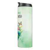 Lyme Disease Awareness Ribbon Thermosbecher (Nach rechts gedreht)