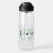 Lyme Disease Awareness Ribbon Trinkflasche (Rückseite)