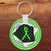 Lyme Disease Awareness Schlüsselanhänger (Vorderseite)