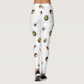 Lyme Disease Awareness Ticks Leggings (Rückseite)