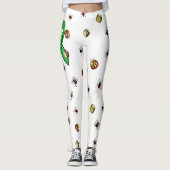 Lyme Disease Awareness Ticks Leggings (Vorderseite)