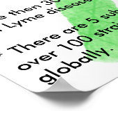 Lyme Disease Facts Educational Poster (Ecke)