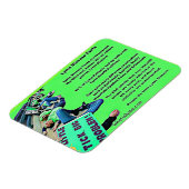 Lyme Disease Facts Protest Picture Magnet (Linke Seite)