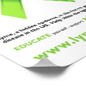 Lyme Disease Poster (Ecke)