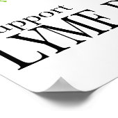 Lyme Disease Tree Poster (Ecke)