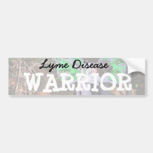 Lyme Disease Warrior Autoaufkleber