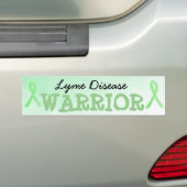Lyme Disease Warrior Autoaufkleber (Auf Auto)