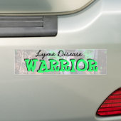 Lyme Disease Warrior Autoaufkleber (Auf Auto)