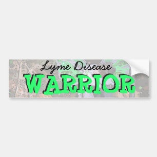 Lyme Disease Warrior Autoaufkleber