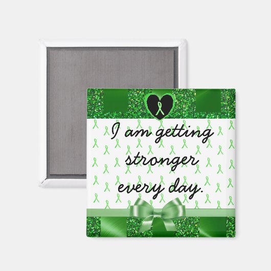 Lyme-Erkrankung Affirmation, wird stärker Magnet (Vorderseite/Rückseite)