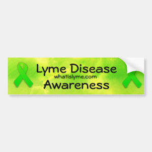 Lyme-Erkrankung Bewusstsein Autoaufkleber