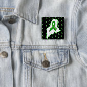 Lyme-Erkrankung Bewusstsein im Maine-Button Button (Beispiel)