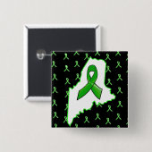 Lyme-Erkrankung Bewusstsein im Maine-Button Button (Vorne & Hinten)