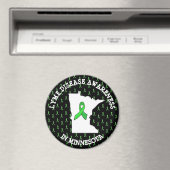 Lyme-Erkrankung Bewusstsein im Minnesota-Magnet Magnet (In Situ (Geschirrspüler))