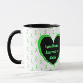 Lyme-Erkrankung Bewusstsein in der Alaska-Tasse Tasse (Links)