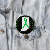 Lyme-Erkrankung in Indiana-Knopf Button (Beispiel)