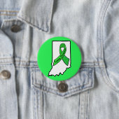 Lyme-Erkrankung in Indiana-Knopf Button (Beispiel)