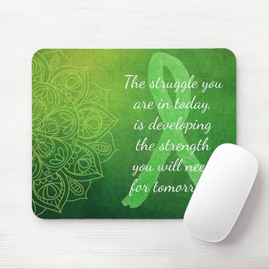 Lyme-Erkrankung Inspiration Zitat Maus-Pad Mousepad (Mit Mouse)