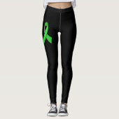 Lyme-Erkrankung Leggings mit Schmetterling (Vorderseite)