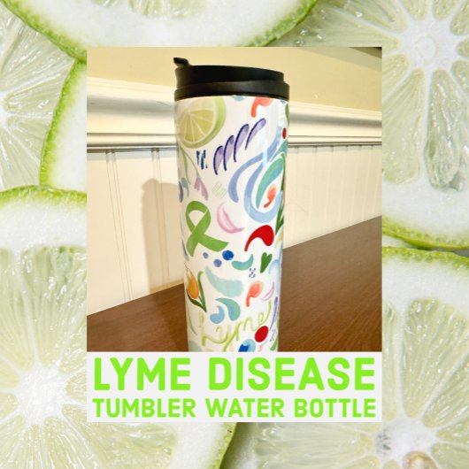 Lyme-Erkrankung Wasserflasche Thermosbecher