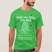 Lyme-Erkrankungen & Co Infektionen Shirt (Vorderseite)