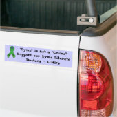 "Lyme ist nicht ein Verbrechen-" Autoaufkleber (Auf Lkw)