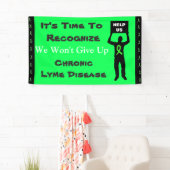 Lyme-Krankheit Bewusstsein, dass wir Banner nicht (Insitu)