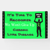 Lyme-Krankheit Bewusstsein, dass wir Banner nicht (Horizontal)
