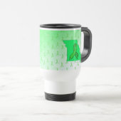 Lyme-Krankheit Bewusstsein im Missouri-Kaffee-Cup Reisebecher (VorderseiteRechts)