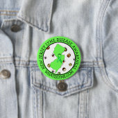 Lyme-Krankheit-Bewusstsein in New Jersey-Schaltflä Button (Beispiel)