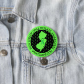 Lyme-Krankheit-Bewusstsein in New Jersey-Schaltflä Button (Beispiel)