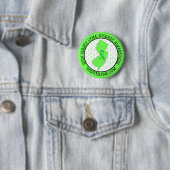 Lyme-Krankheit-Bewusstsein in New Jersey-Schaltflä Button (Beispiel)
