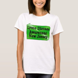 Lyme-Krankheit Bewusstsein in New Jersey T-Shirt
