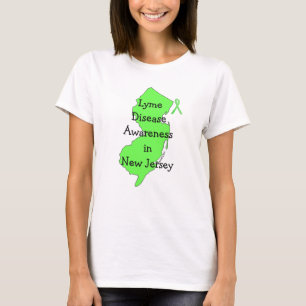 Lyme-Krankheit Bewusstsein in New Jersey T-Shirt
