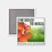Lyme-Krankheit: Das Musical-Album-Magnet Magnet (Vorderseite/Rückseite)