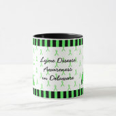 Lyme-Krankheit in Delaware Kaffeepause Tasse (Zentrum)