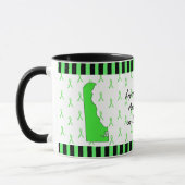 Lyme-Krankheit in Delaware Kaffeepause Tasse (Links)