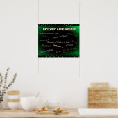 Lyme-Krankheit-Poster Poster (Küche)