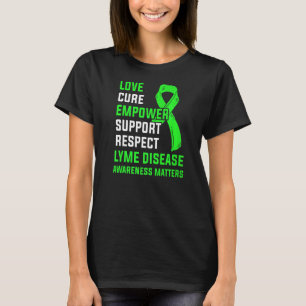Lyme-Krankheit Survivor Krieger-Bewusstsein 40 T-Shirt