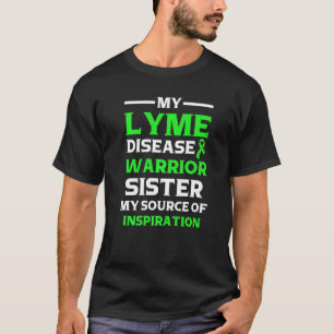 Lyme-Krankheit Survivor Krieger-Bewusstsein 4 T-Shirt