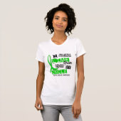 Lyme Krankheit trage ich Limones Grün für meinen T-Shirt (Vorne ganz)