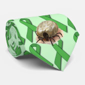 Lyme Krankheits-Bewusstseins-Krawatte Krawatte (Gerollt)