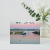 Lyme Regis anpassbare Postkarte (Stehend Vorderseite)