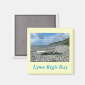Lyme Regis Bay Magnet (Vorderseite/Rückseite)