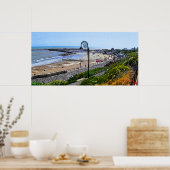 Lyme Regis Beach und Cobb Poster (Küche)
